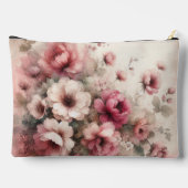 Pochette À Accessoires Floral rose Vintage inspiré (Verso)