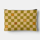 Pochette À Accessoires Flowe Checkered Pattern - No. 02 (Recto)