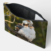 Pochette À Accessoires Fluffed up riant kookaburra (Ouvrir)