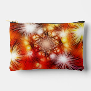 Pochette À Accessoires Fond d'étoiles de feux d'artifice abstraits