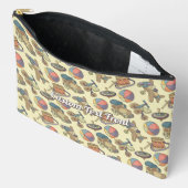 Pochette À Accessoires Fond d'icônes de jouets (Ouvrir)