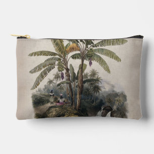 Pochette À Accessoires Forêt de bananiers tropicaux antiques Bota vinta