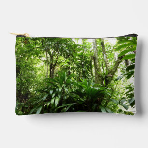 Pochette À Accessoires Forêt de pluie dominicaine I Nature verte tropical
