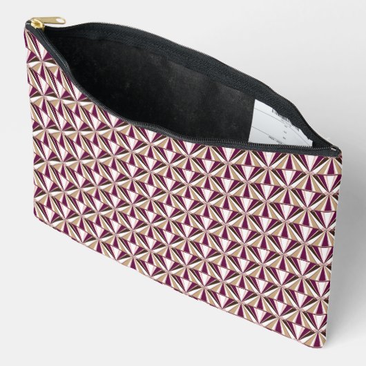 Pochette À Accessoires Formes géométriques lumineuses (Ouvrir)