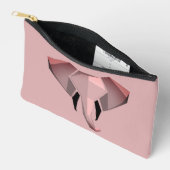 Pochette À Accessoires Formes géométriques simples Tête d'éléphant (Ouvrir)