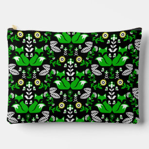 Pochette À Accessoires Fox Nordic Scandinavian Folk Art nappe
