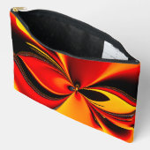 Pochette À Accessoires Fractale Orange Fury (Ouvrir)