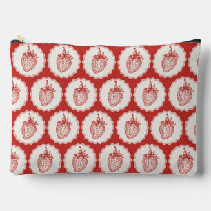Pochette À Accessoires Fraise