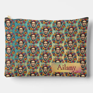 Pochette À Accessoires Frida Kahlo