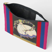 Pochette À Accessoires Frolicking Fée Avec Fleurs (Ouvrir)