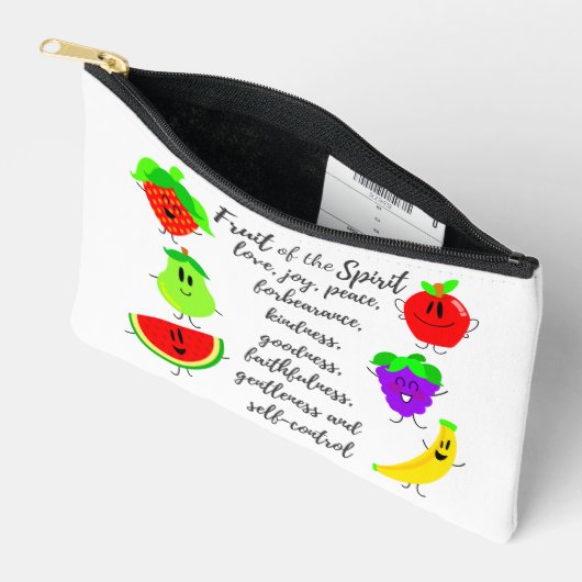 Pochette À Accessoires Fruit de l'Esprit (Ouvrir)