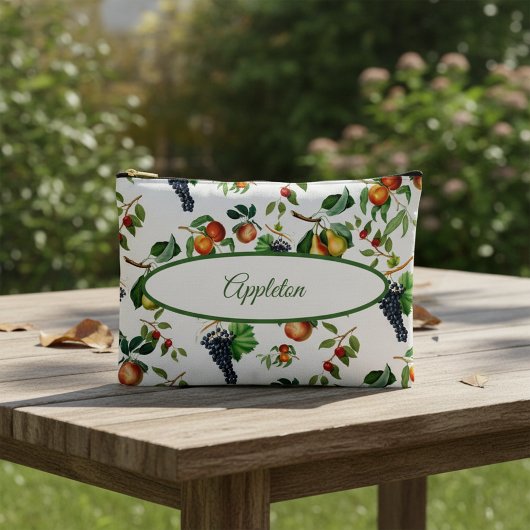 Pochette À Accessoires Fruits vintages