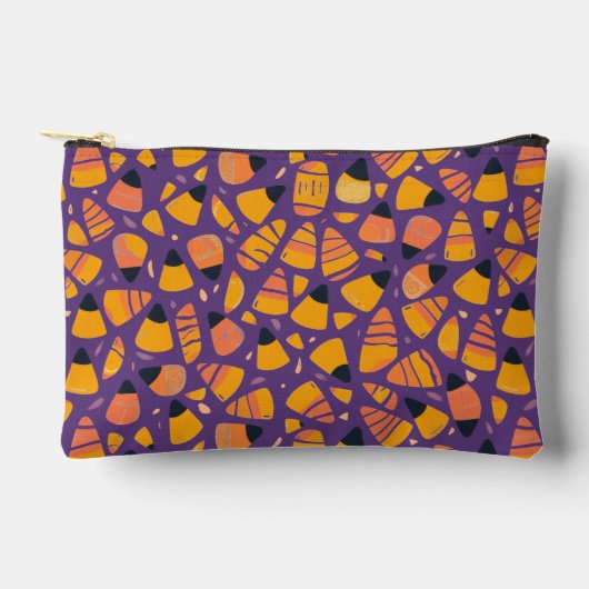 Pochette À Accessoires Fun Candy Corn (Recto)
