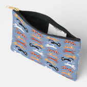 Pochette À Accessoires Fun Kitty Cat Motif (Ouvrir)