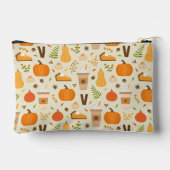 Pochette À Accessoires Fun Orange Fall Motif (Verso)