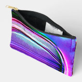 Pochette À Accessoires Funky basket violet et rose design (Ouvrir)