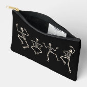 Pochette À Accessoires Funny Halloween Lover Dance with the Skeleton (Ouvrir)