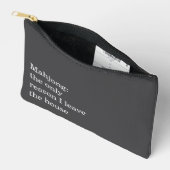 Pochette À Accessoires Funny Mahjong Introvert Relatable Saying Humor (Ouvrir)