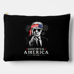 Pochette À Accessoires Funny Trump Golfe Des USA Amérique 2025 4 juillet