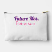 Pochette À Accessoires Future Mme ajouter nom mariée enterrement de vie d (Verso)