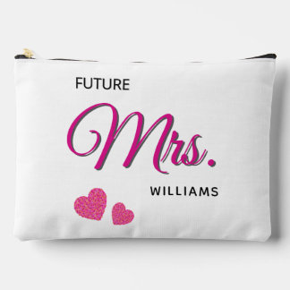 Pochette À Accessoires Future Mrs Personalized Wedding Design