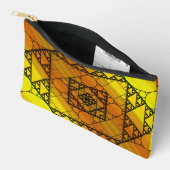 Pochette À Accessoires Géométrie fractale (Ouvrir)