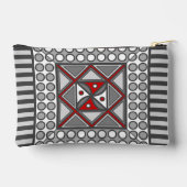Pochette À Accessoires Géométrique Alterné (Verso)