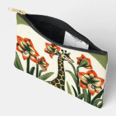 Pochette À Accessoires Giraffe (Ouvrir)