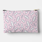 Pochette À Accessoires Girl Pastel Pink Cartoon Pad Première période (Verso)