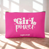 Pochette À Accessoires Girl Power Pink