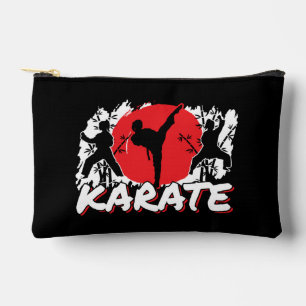 Pochette À Accessoires Girls Karate - Thème japonais patriotique Japon