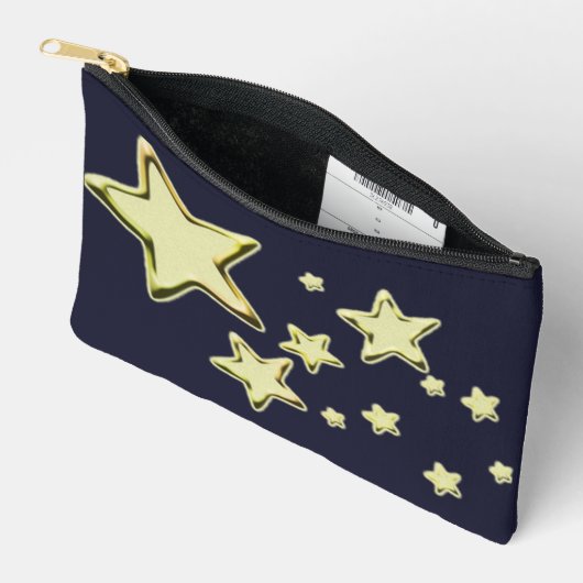 Pochette À Accessoires Golden Starburst (Ouvrir)