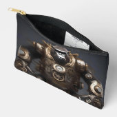 Pochette À Accessoires Gorille à vapeur mécanique, (Ouvrir)