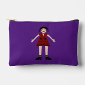 Pochette À Accessoires Gothique Halloween Vampire Lady (Recto)