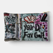 Pochette À Accessoires Graffiti Urban Street Cool Grunge Moderne Unique (Verso)