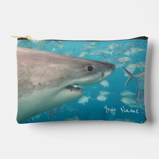 Pochette À Accessoires Grand requin blanc Australie (Recto)