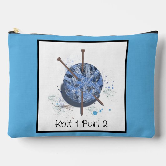 Pochette À Accessoires Grand Tricot (Recto)