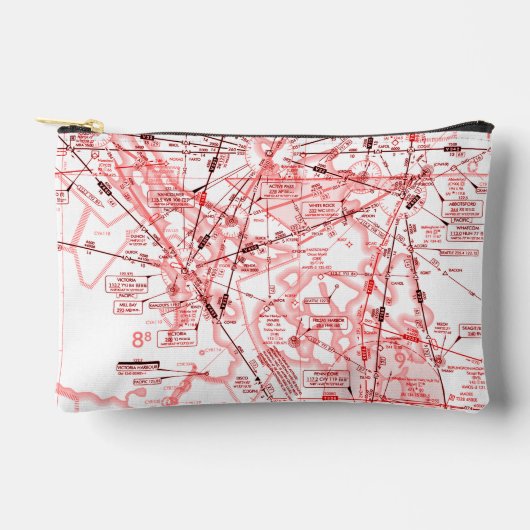 Pochette À Accessoires Graphique aéronautique (Recto)