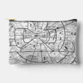 Pochette À Accessoires Graphique aéronautique (Recto)