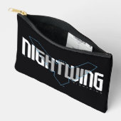 Pochette À Accessoires Graphique de nom high-tech Nightwing (Ouvrir)