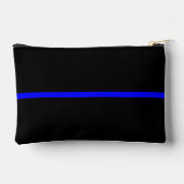 Pochette À Accessoires Graphique Thin Blue Line sur un (Verso)