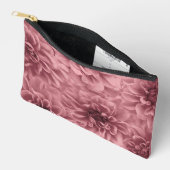Pochette À Accessoires Grappe florale de Mauve Dahlias (Ouvrir)
