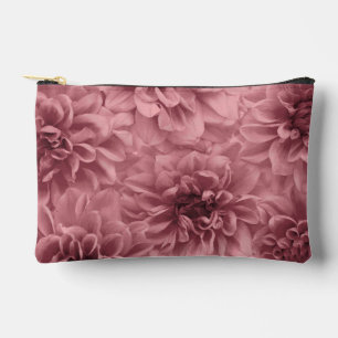 Pochette À Accessoires Grappe florale de Mauve Dahlias