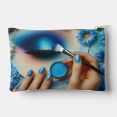 Pochette À Accessoires Gras bleu oculaire (Verso)