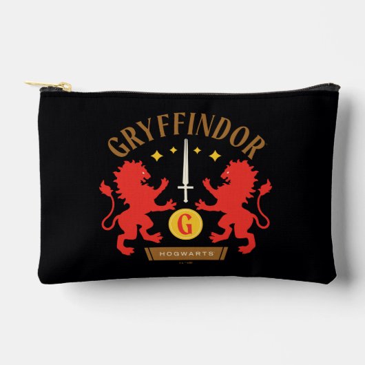 Pochette À Accessoires GRAYFFINDOR™ Maison double Lion épée graphique (Recto)