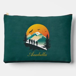 Pochette À Accessoires Green   Tracées   Randonnées en forêt et en montag