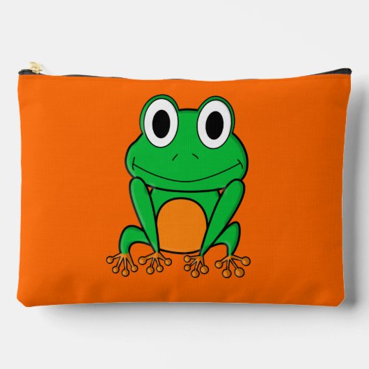 Pochette À Accessoires Grenouille verte (Recto)