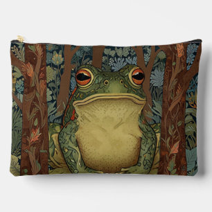 Pochette À Accessoires grenouille vintage de la forêt de boho