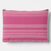 Pochette À Accessoires Grilles complexes en rose (Recto)