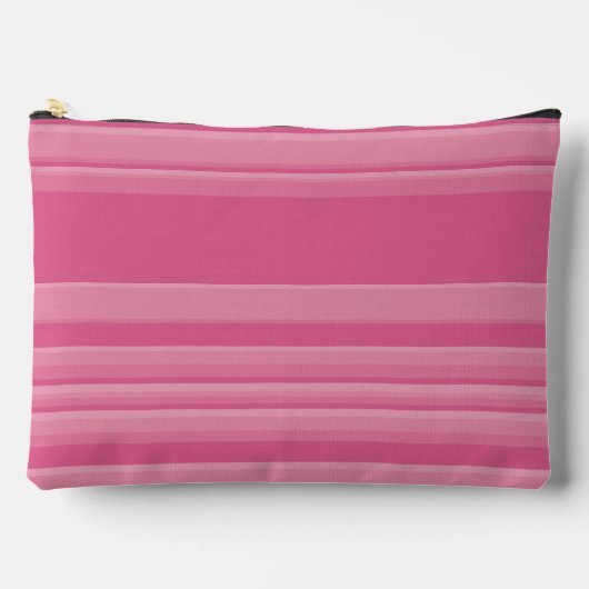 Pochette À Accessoires Grilles complexes en rose (Recto)